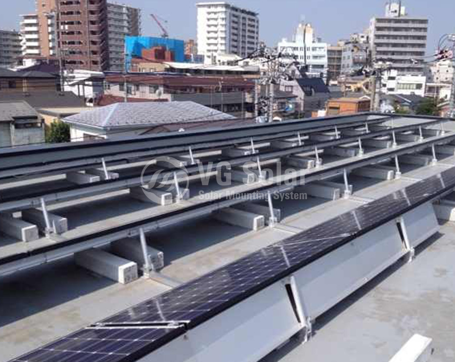 Tokyo Ballast System for Flat Roof 
